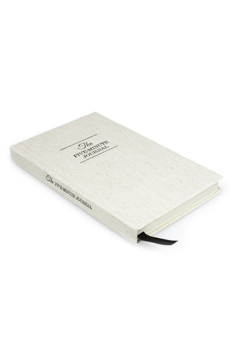 INTELLIGENT CHANGE The Five Minute Journal, Alternate, color, Oat