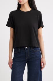 FRAME The Boxy Crop T-Shirt