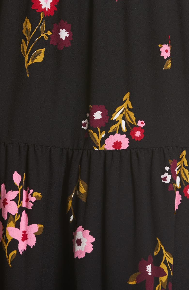 Kate Spade New York in bloom smocked waist dress, Alternate, color,