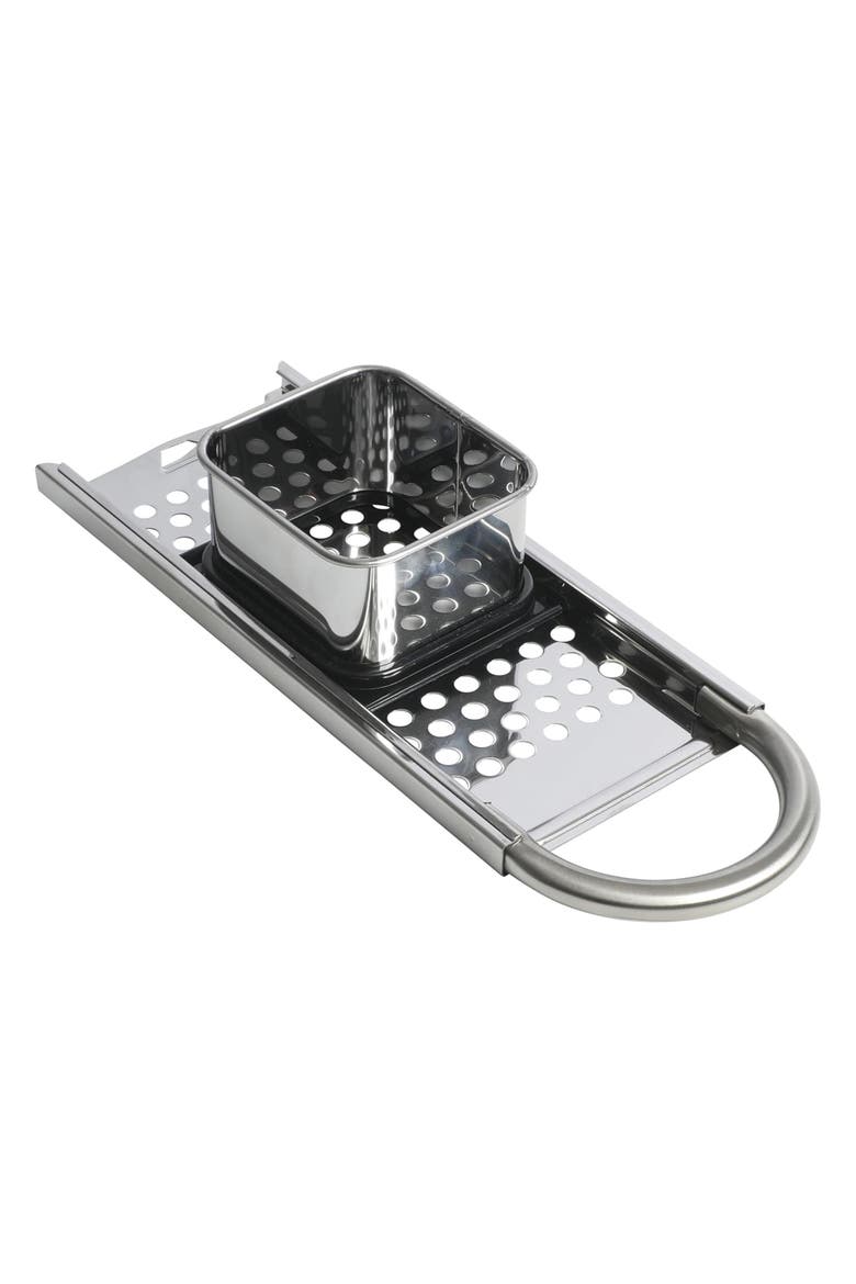 Helmsdale Stainless Steel Spaetzle Maker, Main, color, Silver