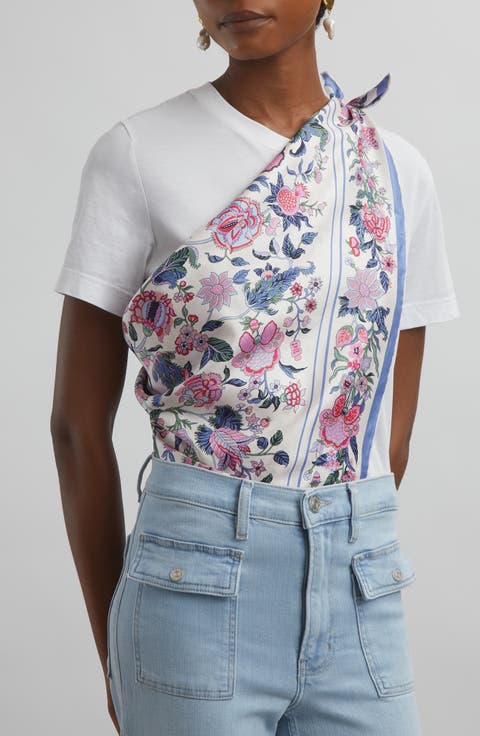 Tree of Life Silk Square Scarf