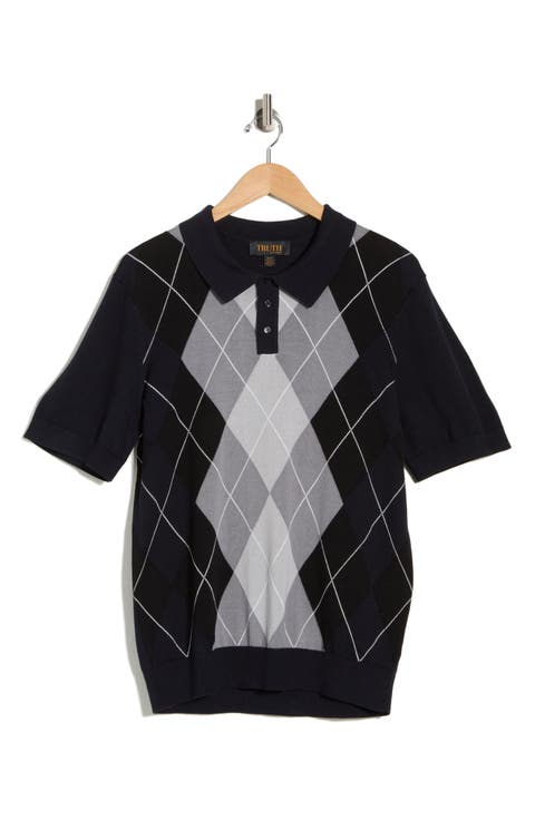 Argyle Short Sleeve Polo