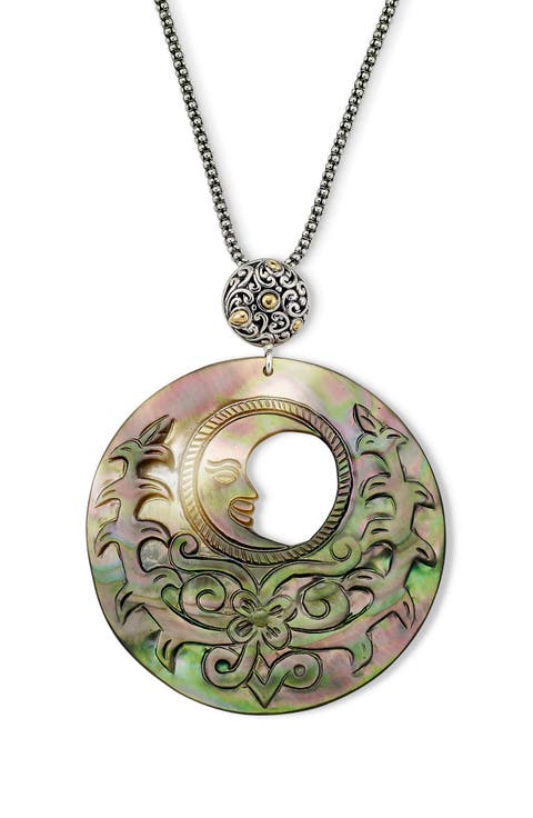 Moon Pendant Necklace