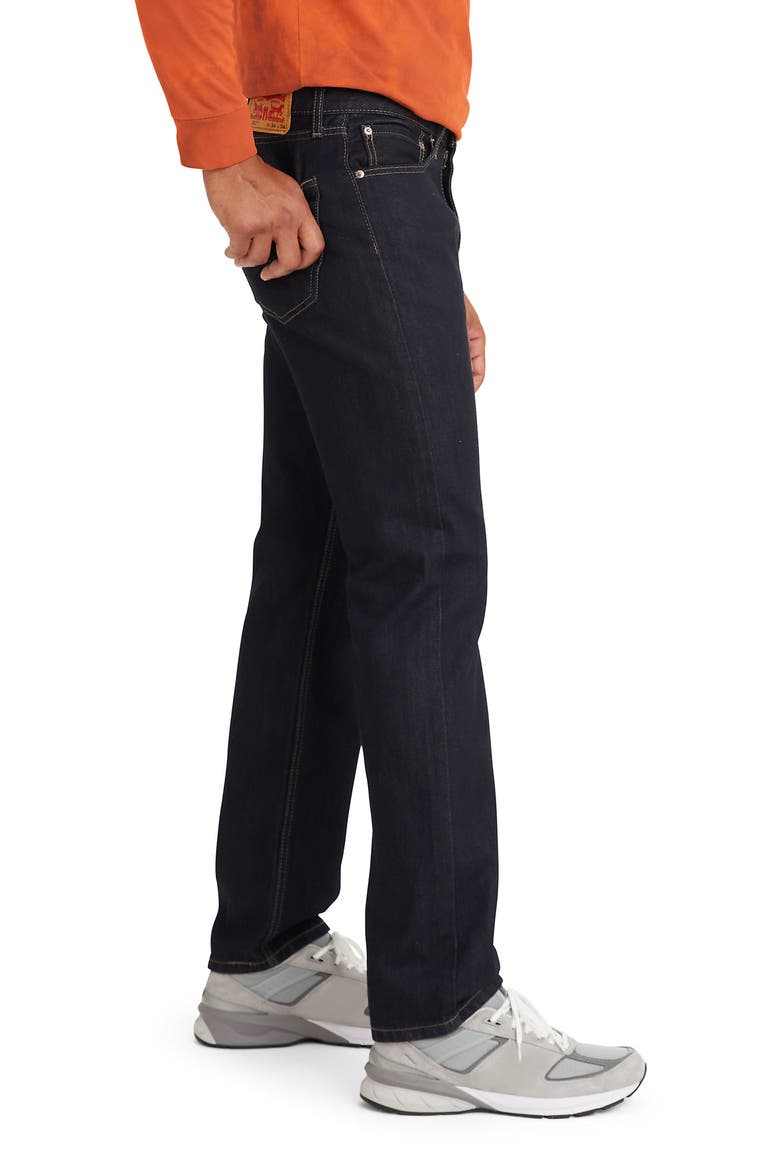 505™ Relaxed Straight Leg Jeans, Alternate, color, AT YOUR DARKEST RINS