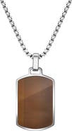 VAN HEUSEN Men's Dog Tag Necklace