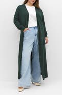City Chic Goldie Tie Waist Cardigan