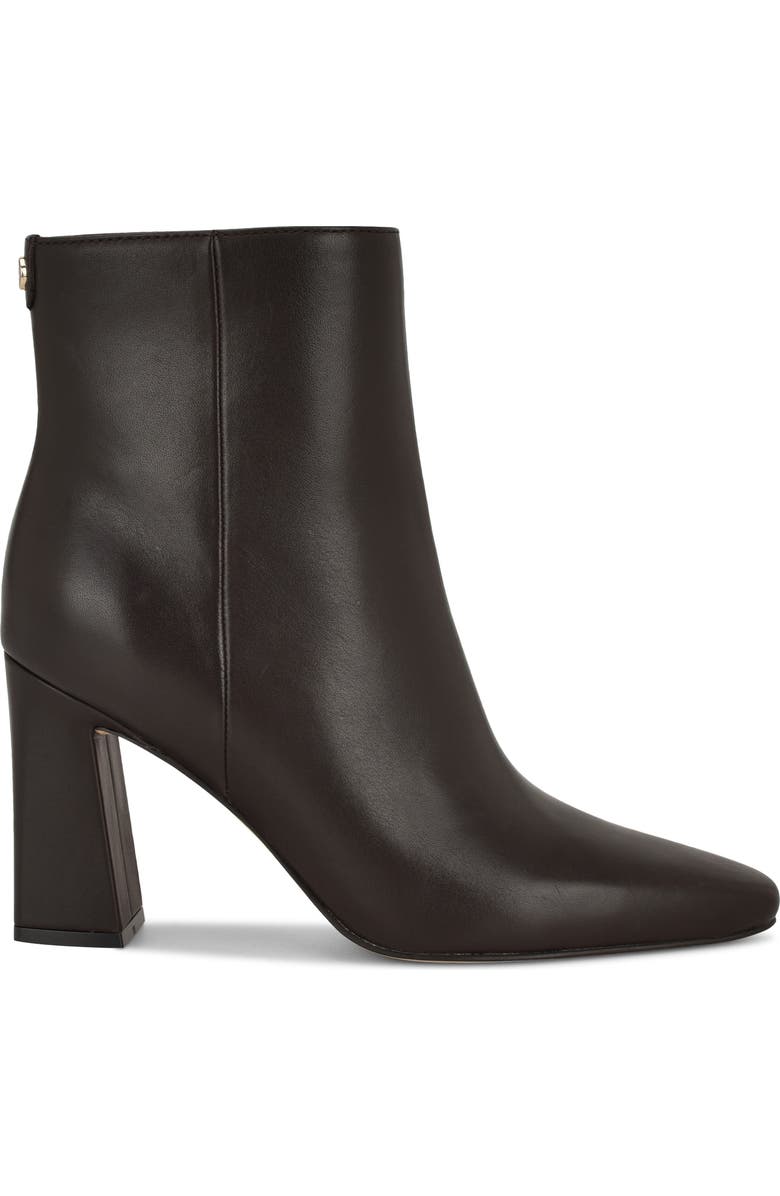 Nine West Reraye Bootie, Alternate, color, Dark Brown Leather