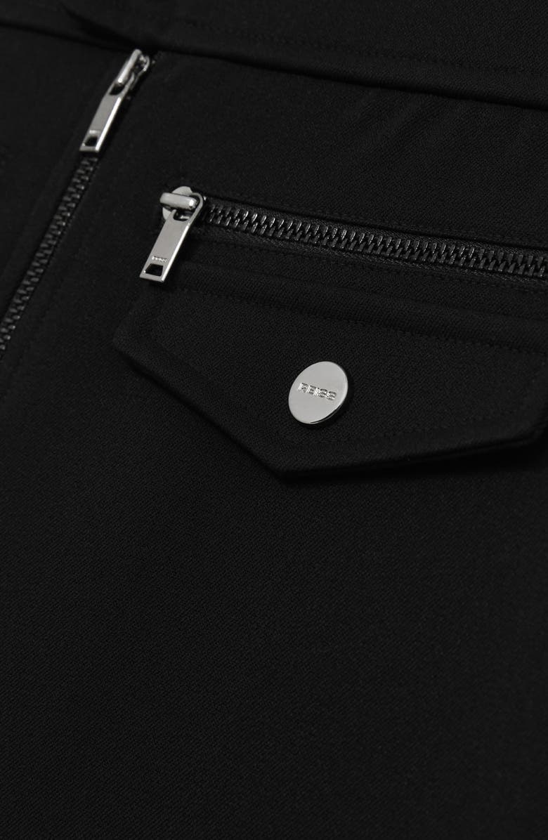 Reiss Kids' Poppie Sr. Moto Miniskirt, Alternate, color,