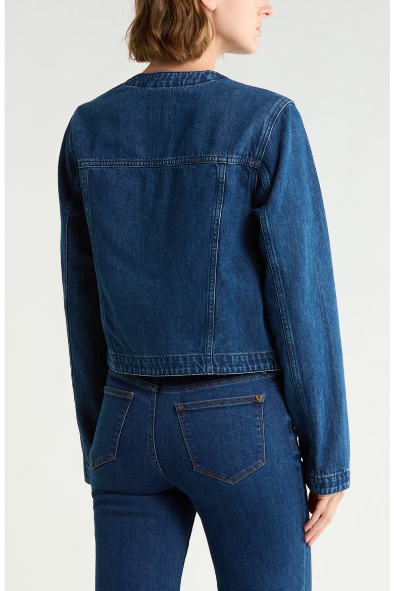 Dora Denim Jacket, Alternate, color, MEDIUM WASH