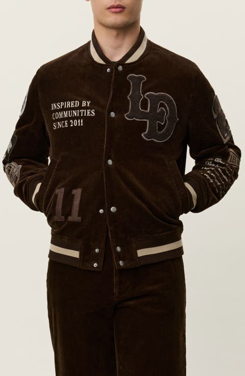 LD Corduroy Varsity Jacket