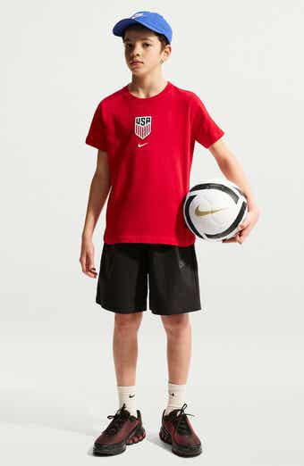 Kids' USMNT Crest Cotton Graphic T-Shirt