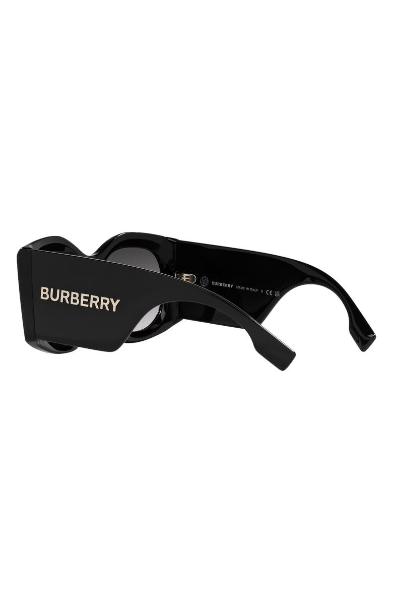 Burberry Joni 55mm Gradient Square Sunglasses, Alternate, color, Black