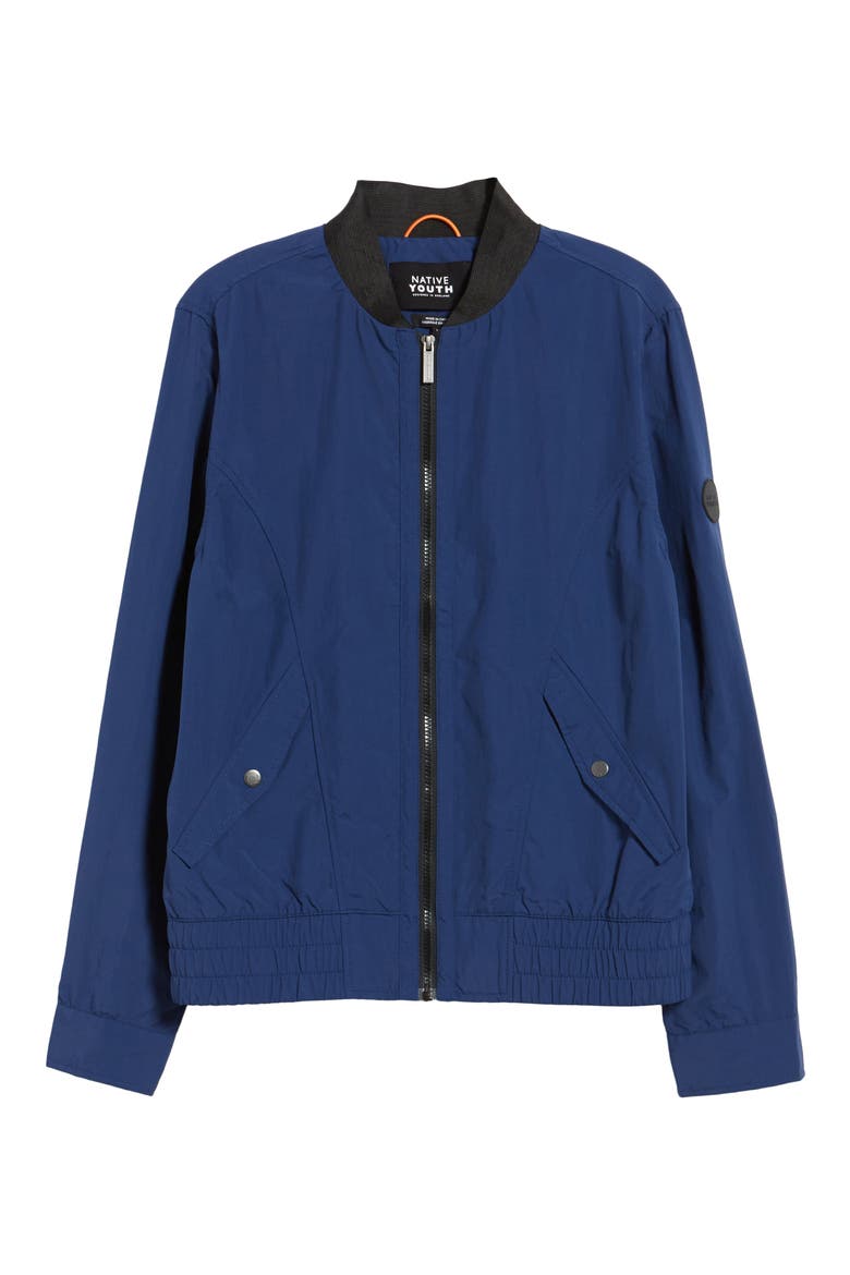 Venture Bomber Jacket, Alternate, color, BLUE