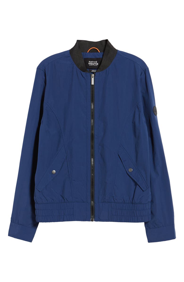 Native Youth Venture Bomber Jacket, Alternate, color, 