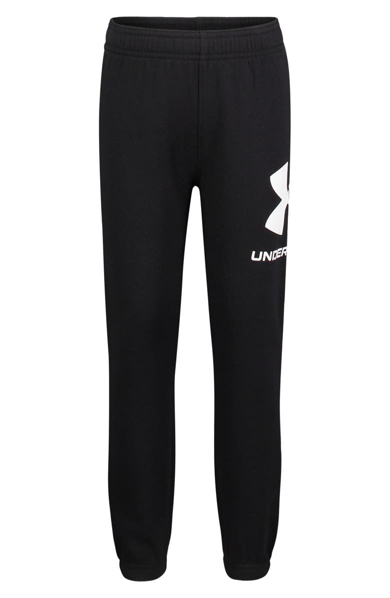 Under Armour Kids' Rival Big Logo Fleece Joggers, Main, color, 