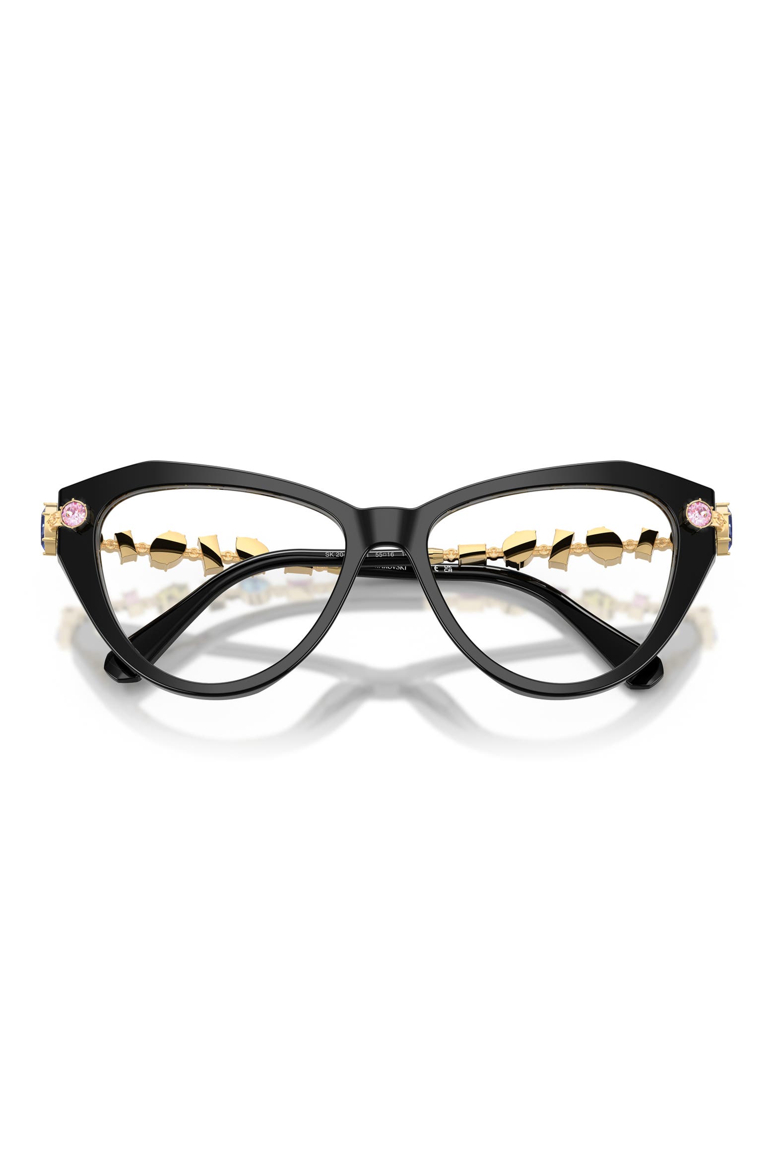 Cat Goggles Models Swarovski 53mm Cat Eye Optical Glasses (Women) | Nordstrom