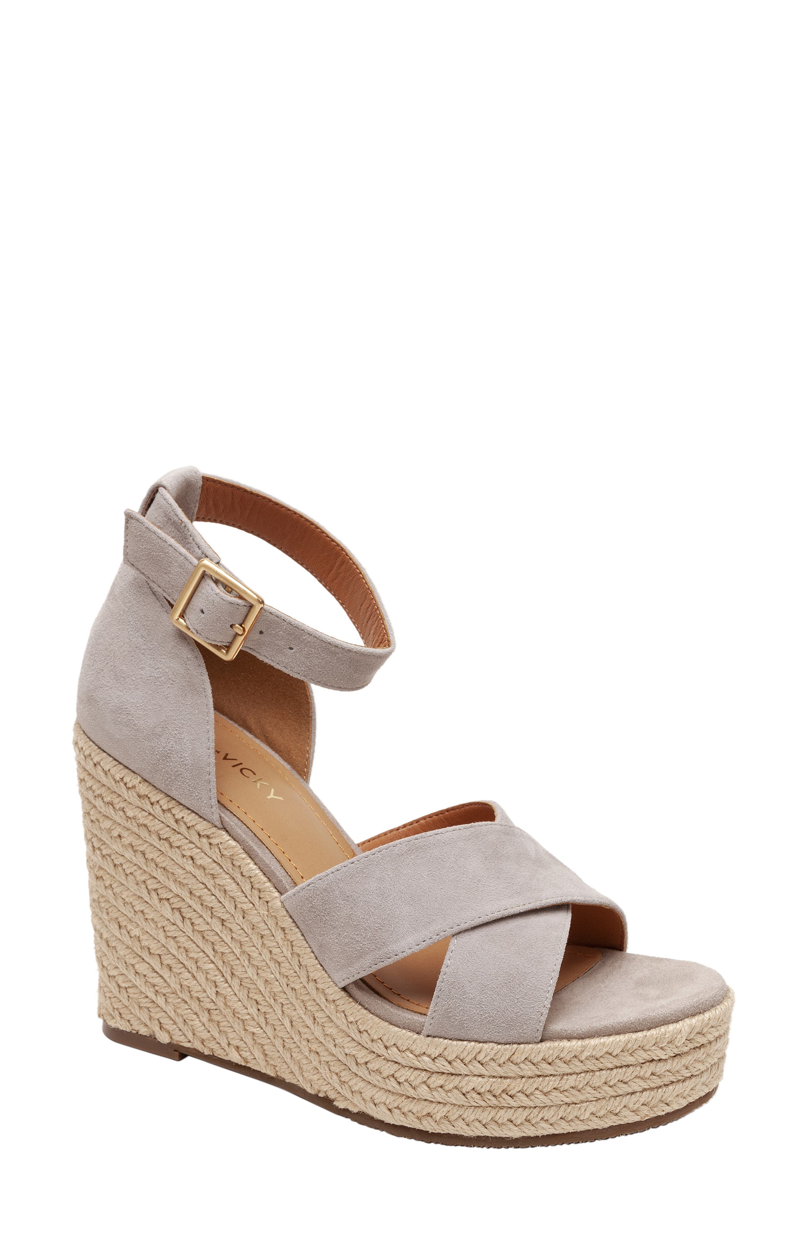 Lisa Vicky Gemi Platform Wedge Sandal, Main, color, 
