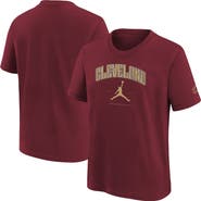 Jordan Brand Youth Jordan Brand Wine Cleveland Cavaliers Essential Cities T-Shirt