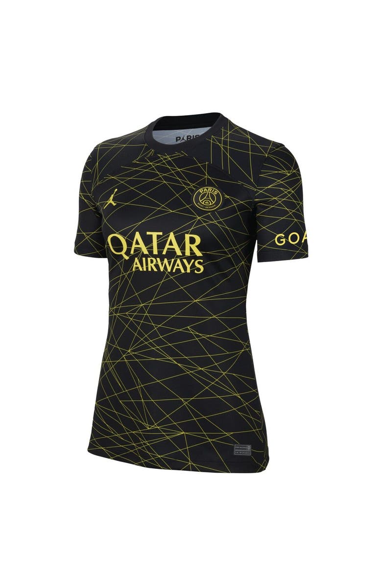 Nike Women's Jordan Brand Lionel Messi Black Paris Saint-Germain 2022/23 Fourth Breathe Stadium Replica Player Jersey, Alternate, color, 
