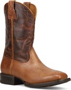 Frye Hauser Logo Stitch Western Boot