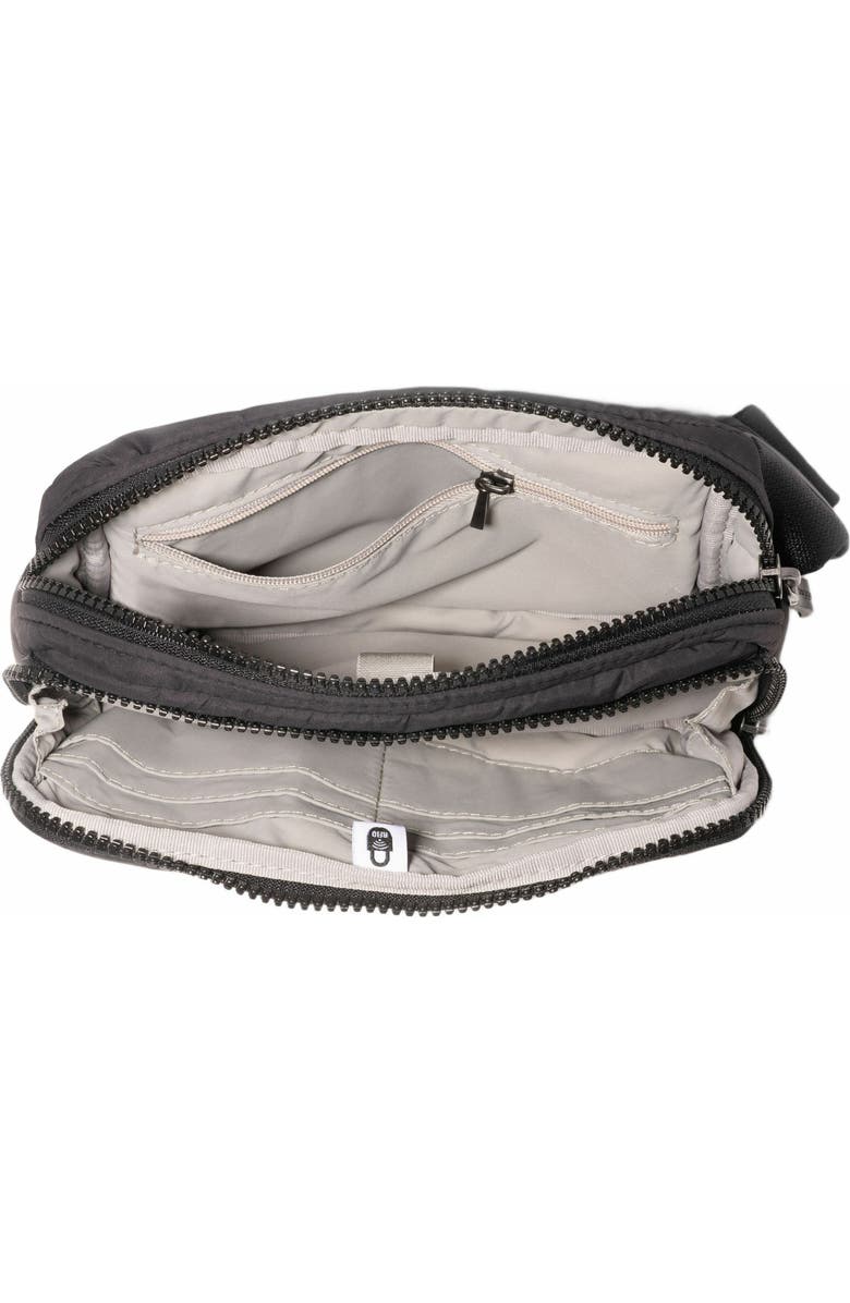 BAGGALLINI Modern Belt Bag Sling, Alternate, color, Black Puff