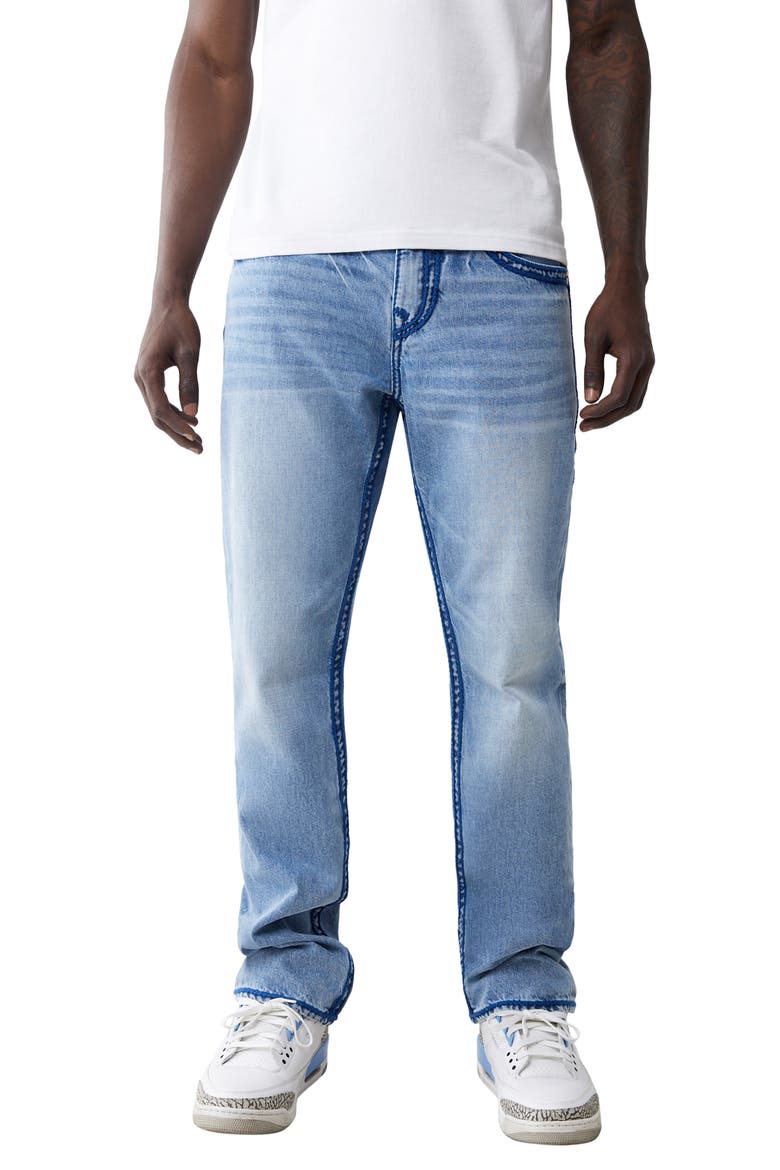 Ricky Rope Stitch Flap Straight Leg Jeans (Men) | Nordstrom