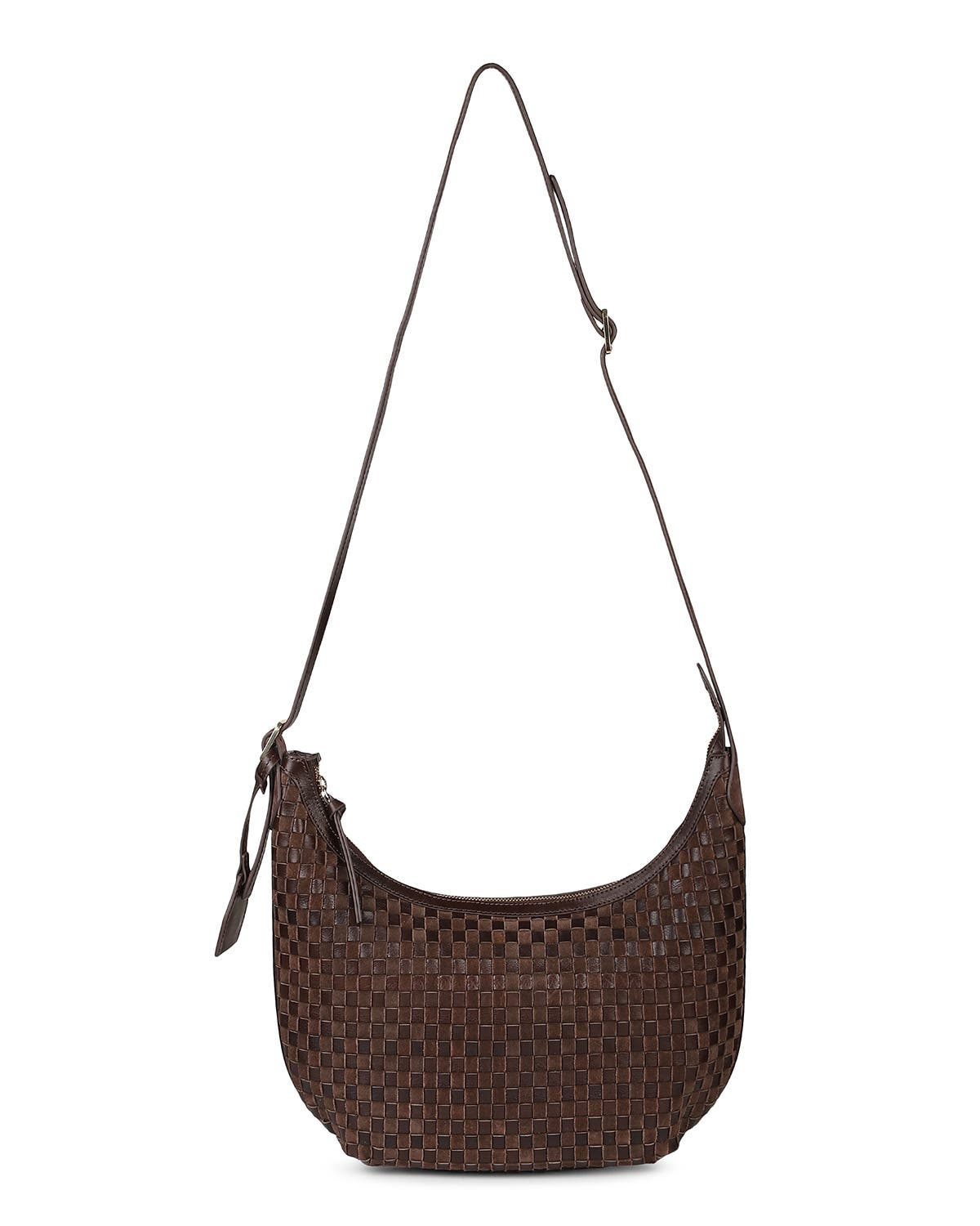 Rafe New York Large Alva Large Hobo, Alternate, color, Chocolate