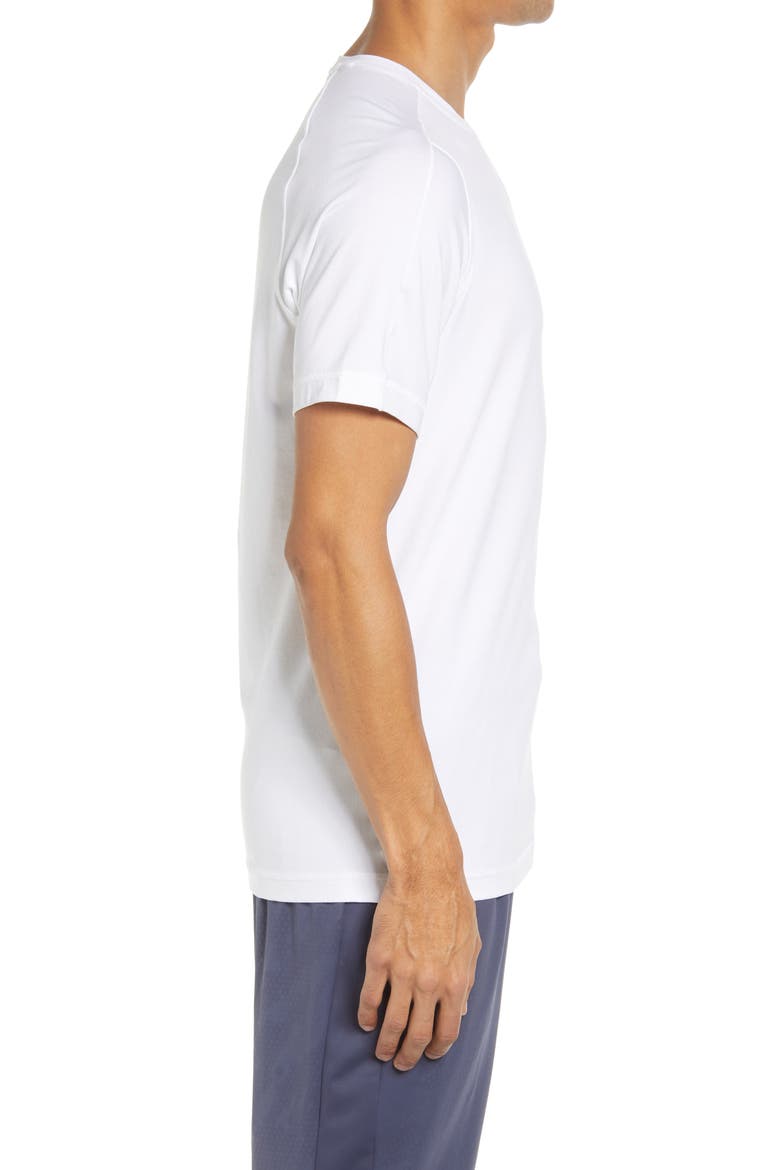 18-Hour Jersey Crewneck T-Shirt, Alternate, color, BRIGHT WHITE