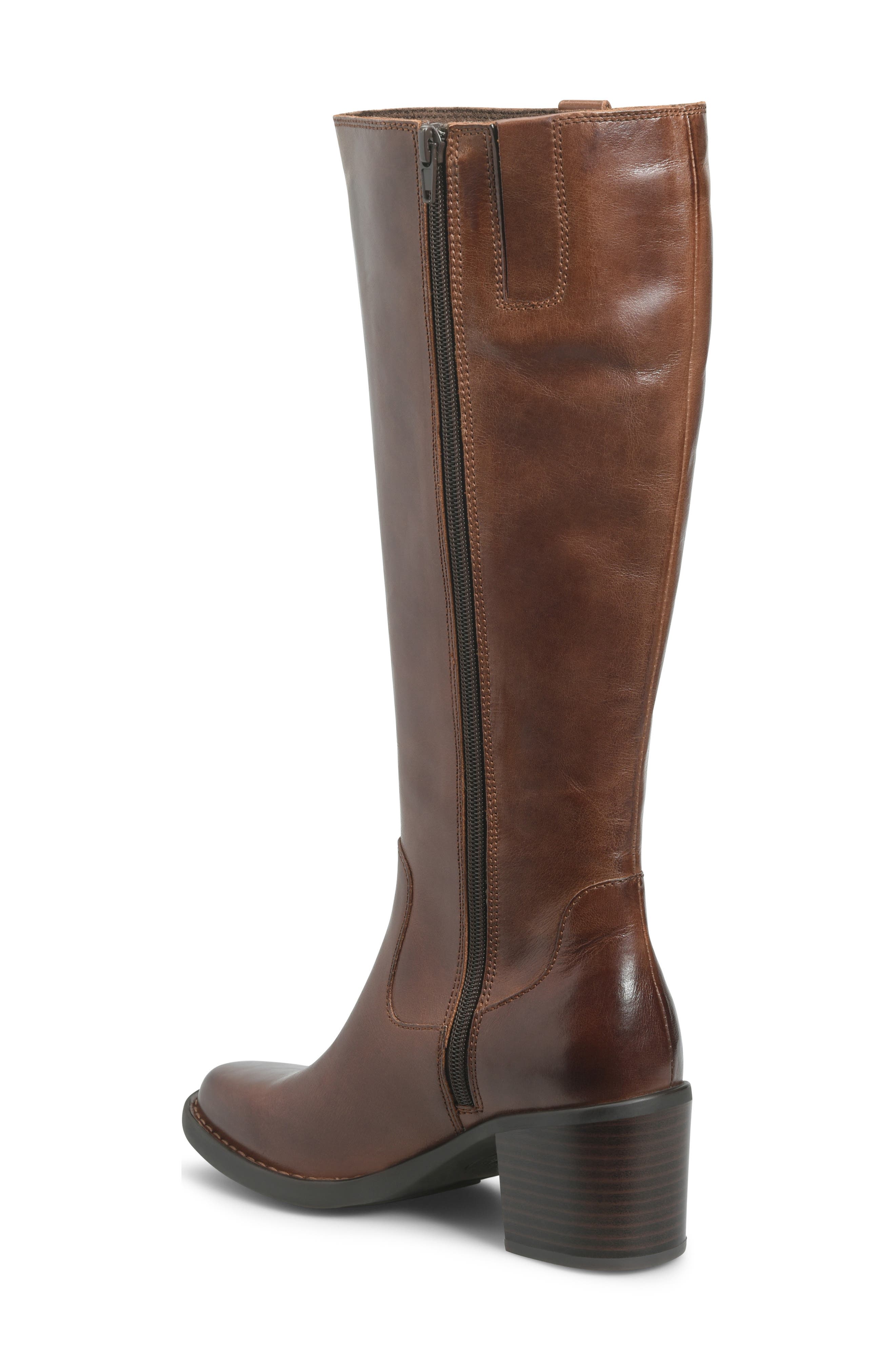 Harding Knee High Boot, Alternate, color, BROWN