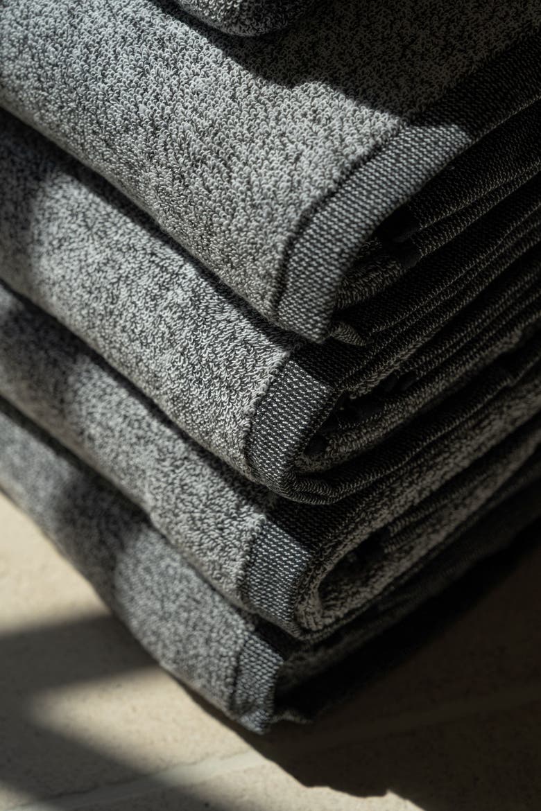 The Charcoal Bath Towel - 4 Pack, Alternate, color, Black/Heather