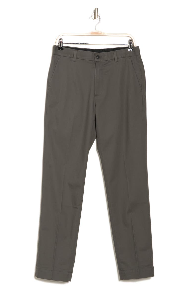 Stretch Cotton Chino Pants, Alternate, color, MAGNETGREY