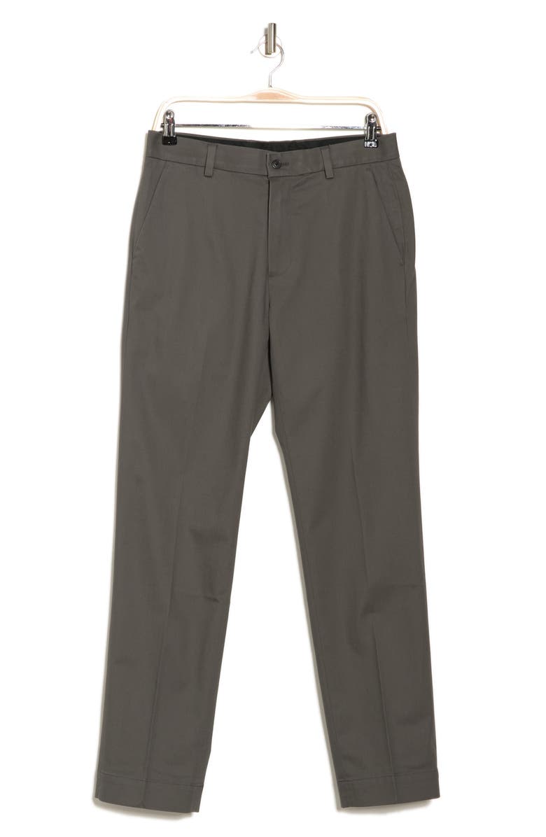 Brooks Brothers Stretch Cotton Chino Pants, Alternate, color, Magnetgrey