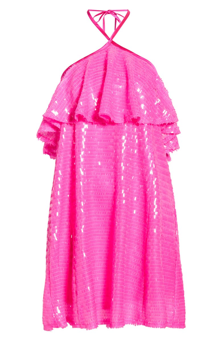 SUGARLIPS Liviana Sequin Shift Minidress, Main, color,