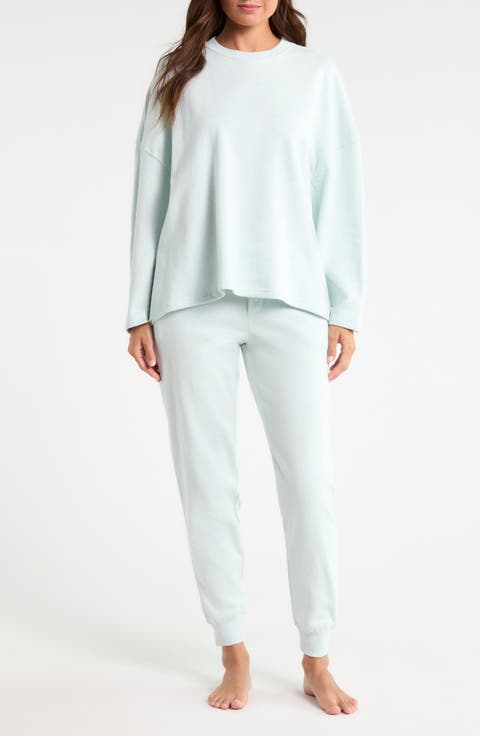 So Soft Fleeced Sweater and Lounge Pajama Set