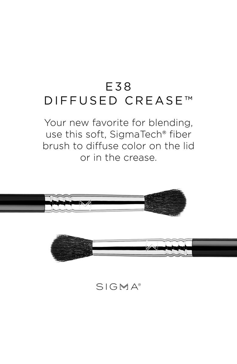 Sigma Beauty E38 Diffused Crease<sup
™</sup
 Brush, Alternate, color, 