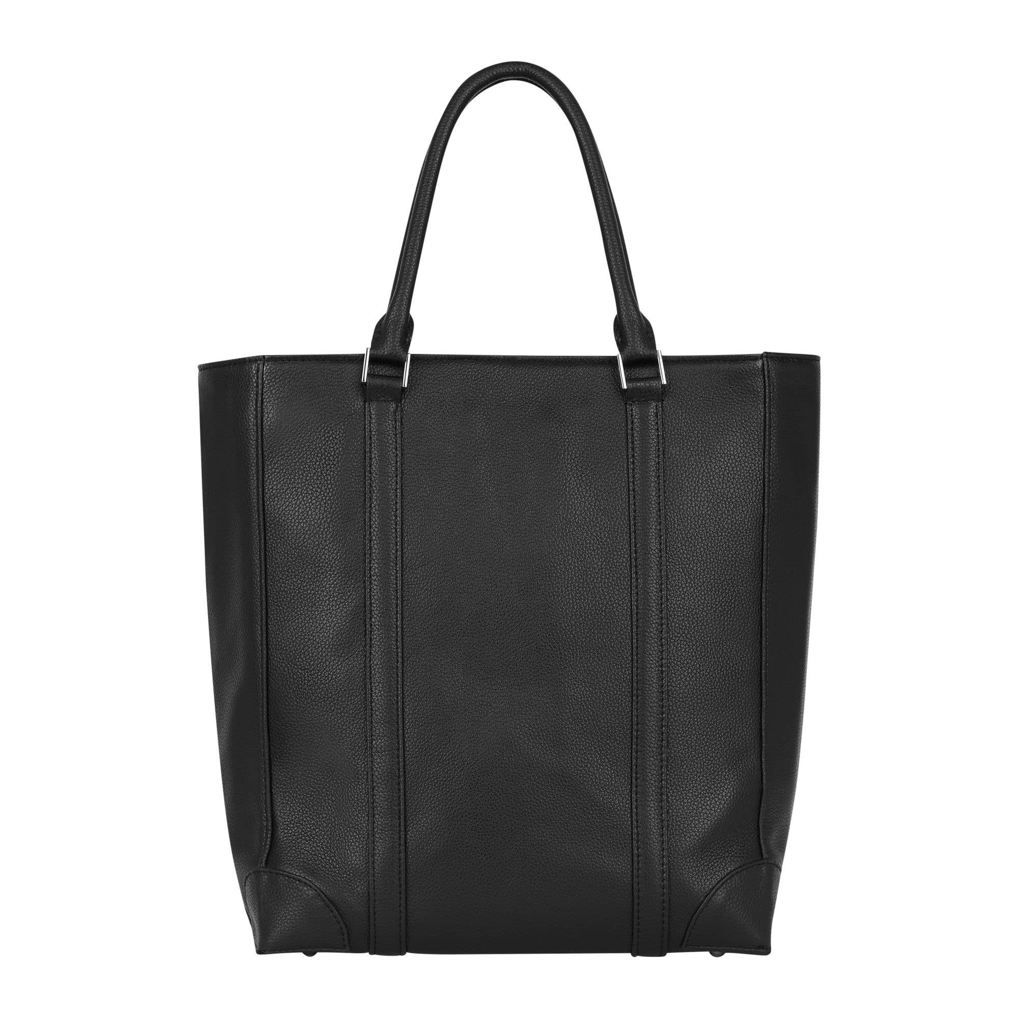 Tall Laptop Tote, Alternate, color, Black