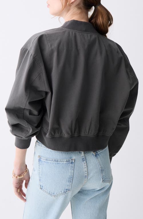 DELUC DELUC SAFIRA WASHED COTTON CROP JACKET