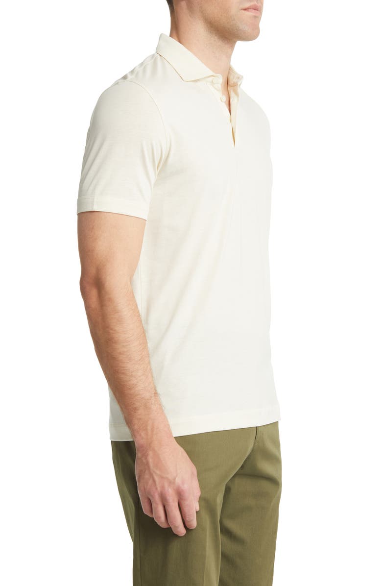 BOSS Press Solid Lyocell Blend Polo, Alternate, color,