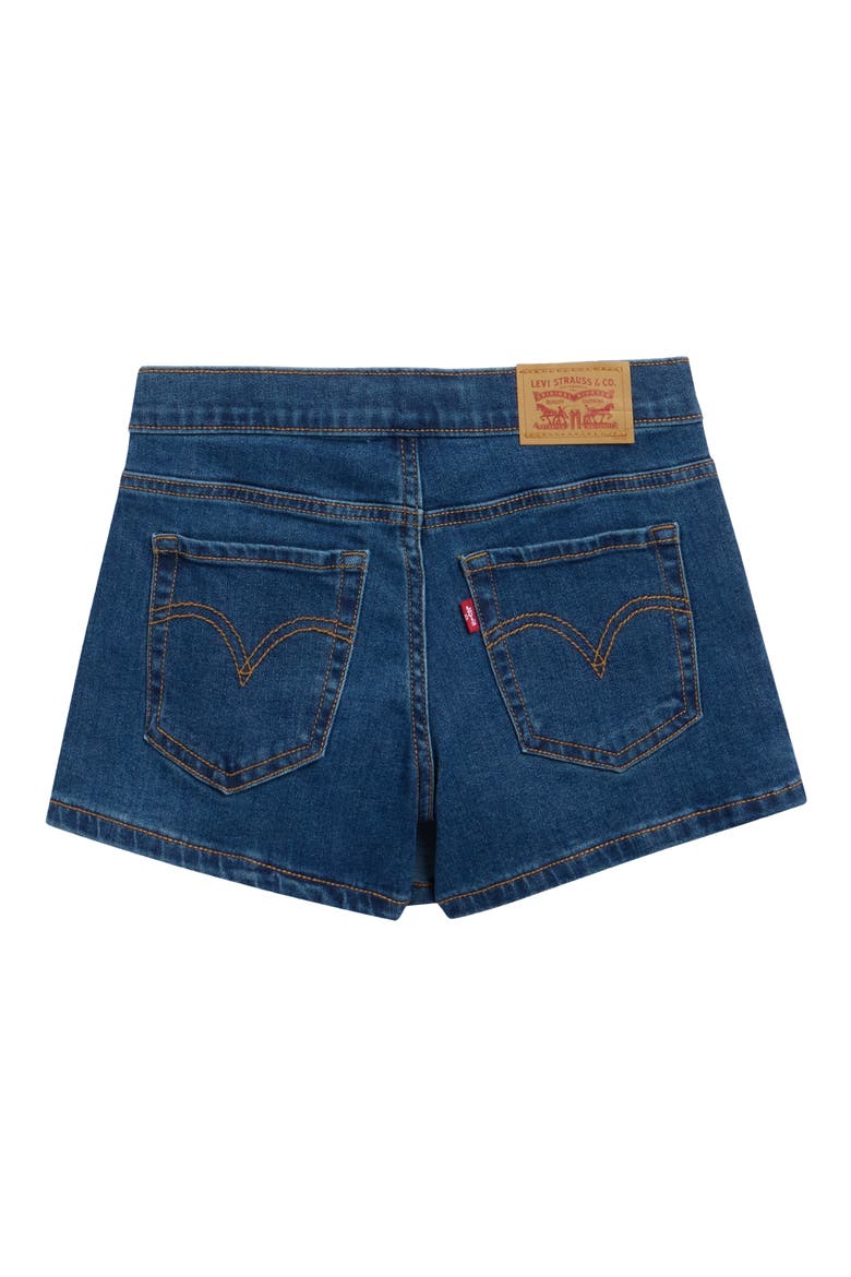 Kids' Denim Skort, Alternate, color, PACIFIC HIGHWAY