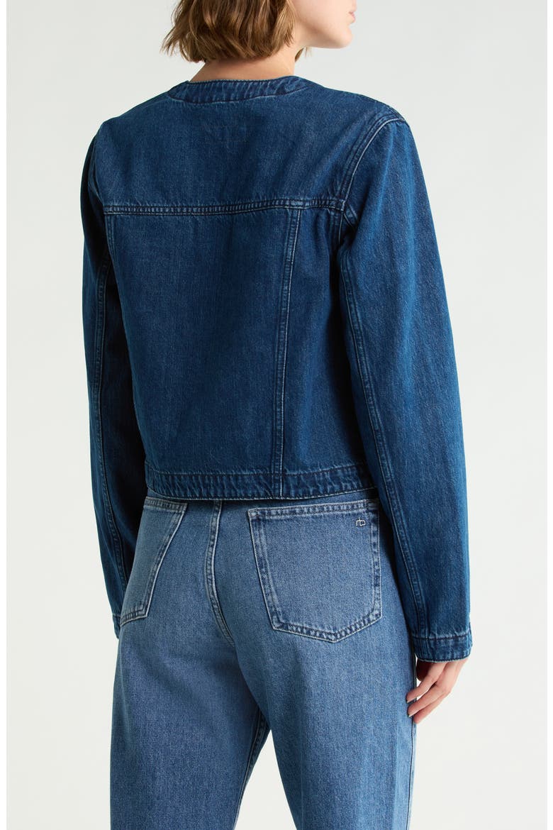 Dora Crop Denim Jacket, Alternate, color, NOAH