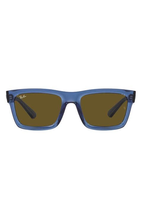 Warren 57mm Rectangular Sunglasses