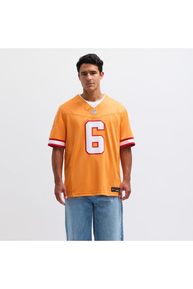 Men's Nike Baker Mayfield Orange Tampa Bay Buccaneers 2nd Alternate Vapor F.U.S.E. Limited Jersey, Alternate, color, Orange