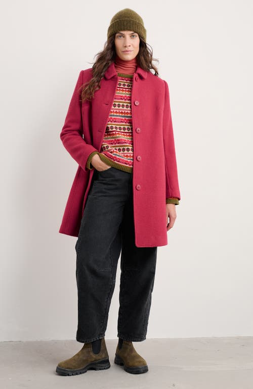 Seasalt Cornwall Percella Cove Fair Isle Merino Wool Blend Sweater In Multi