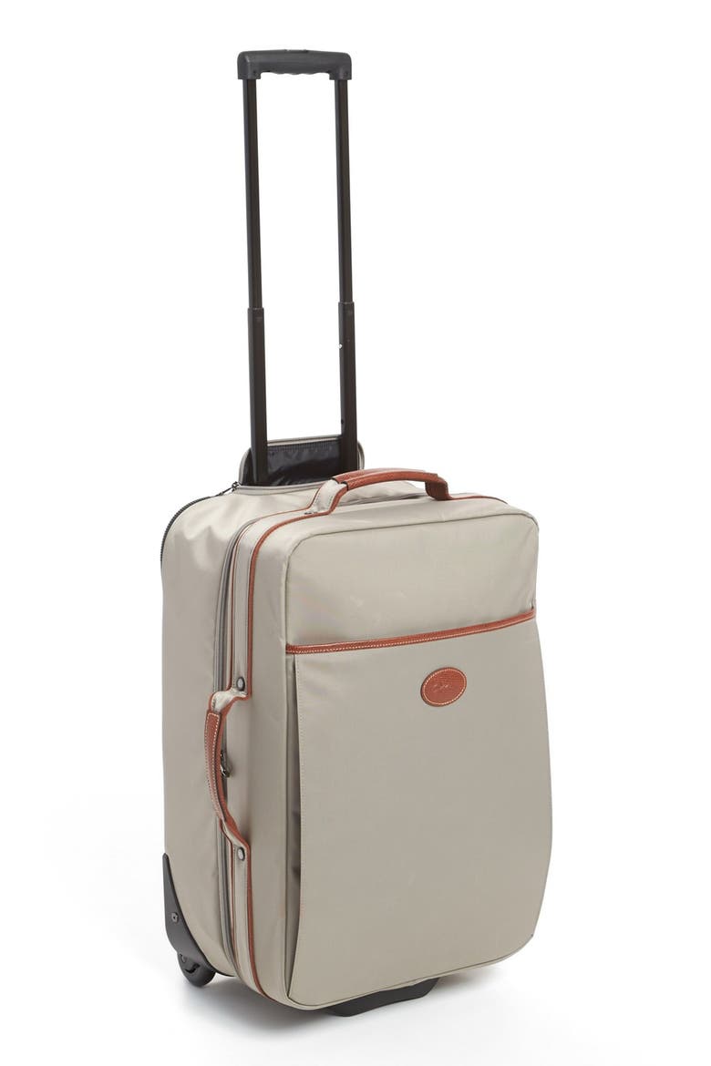 'Le Pliage' Wheeled Carry-On, Main, color, CLAY