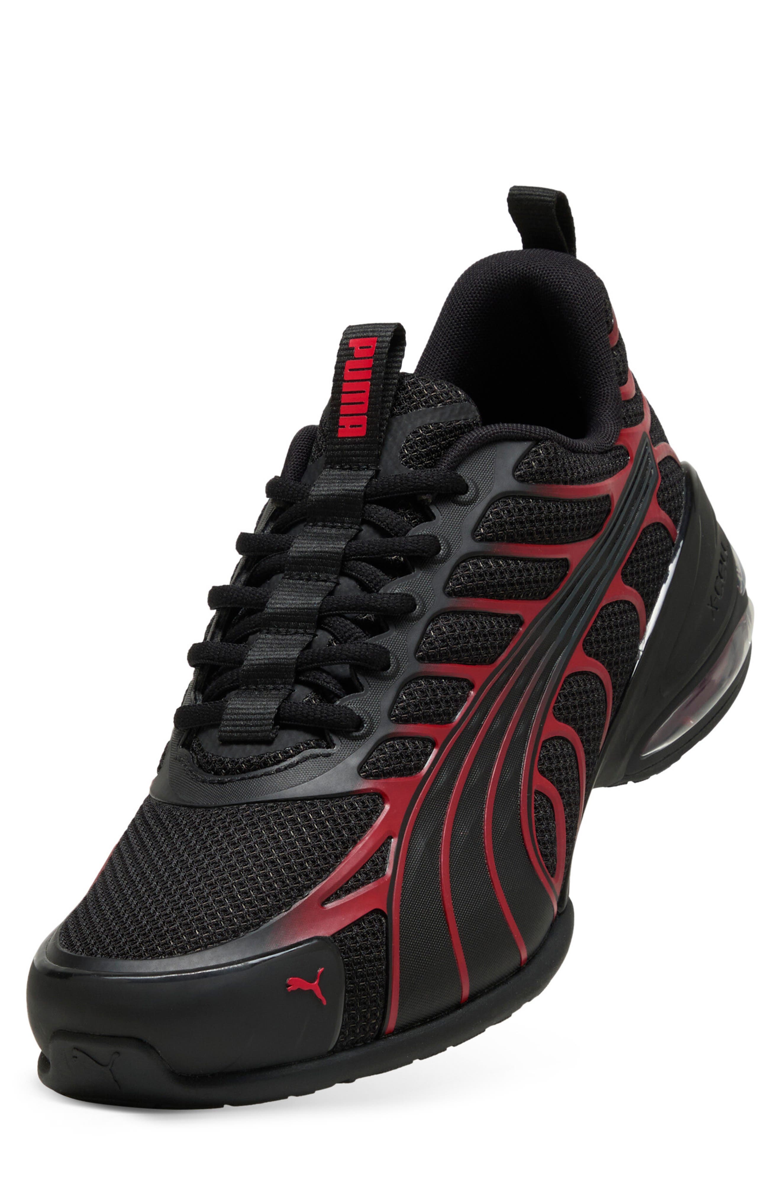Voltra Sneaker, Alternate, color, PUMA BLACK/ DARK GRAY/ RED