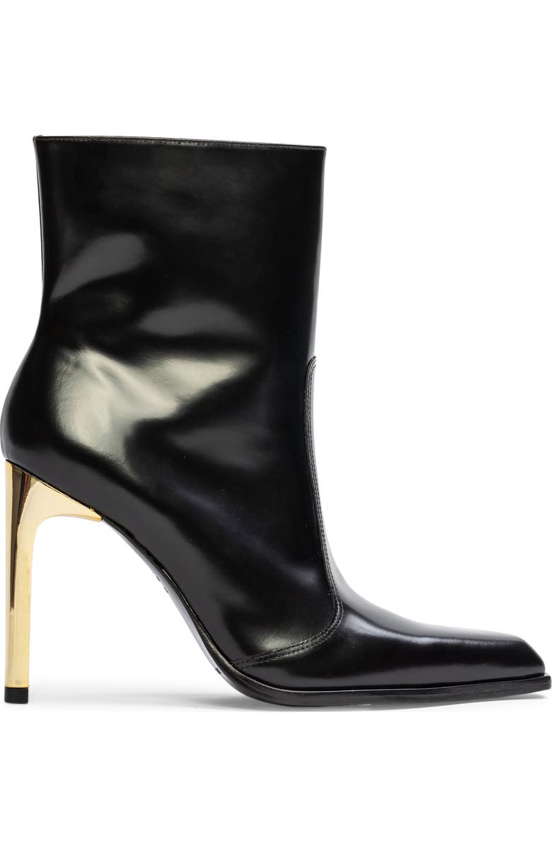 BLACK SUEDE STUDIO Domino Bootie, Alternate, color, Black