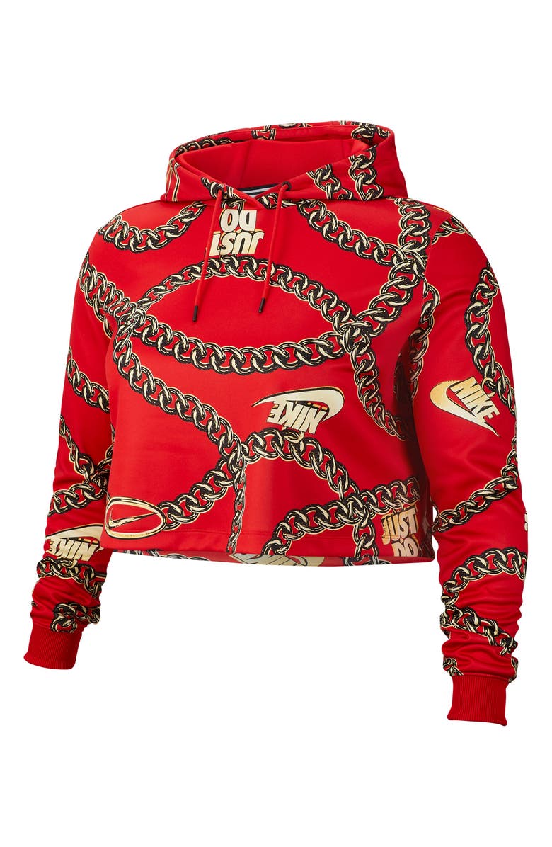 Nike Sportswear Crop Hoodie, Alternate, color, 