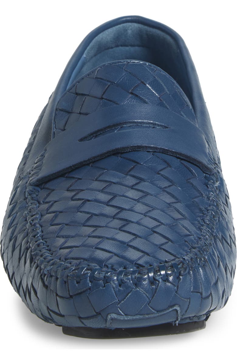 Robert Zur 'San Tropez' Penny Loafer, Alternate, color, Ocean