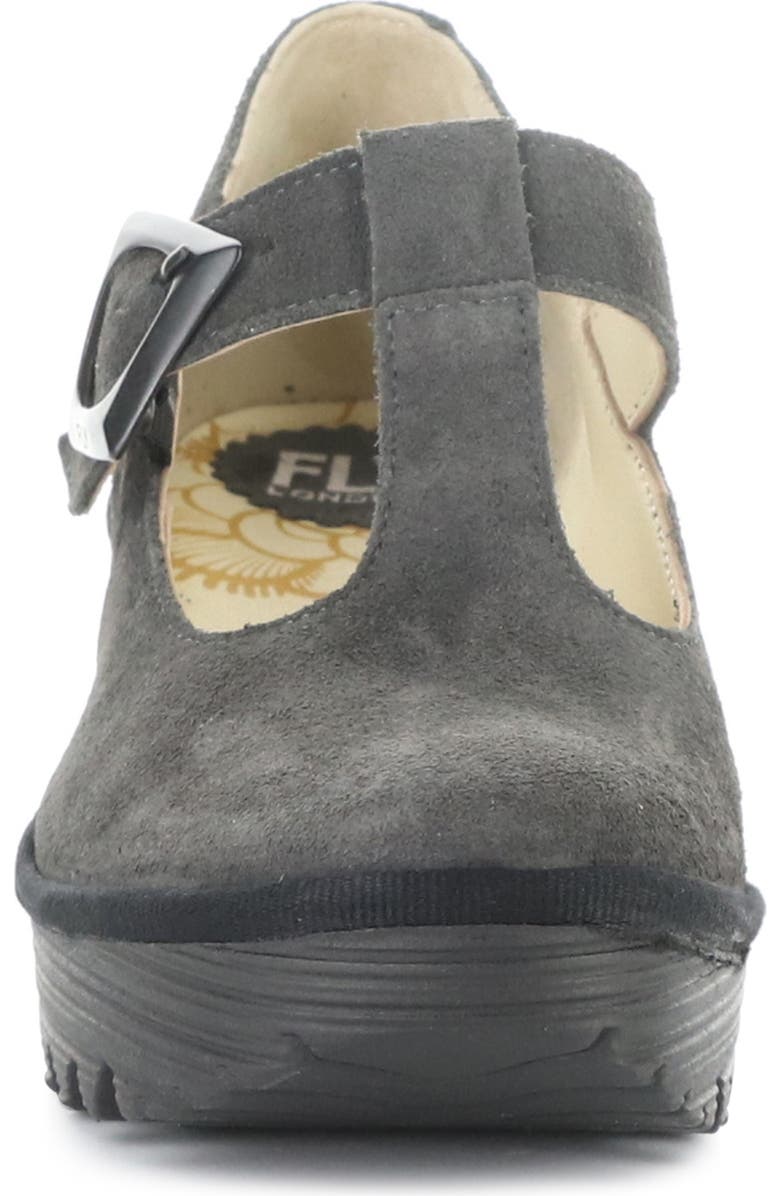 Fly London Yald Wedge Mary Jane Pump, Alternate, color, 005 Diesel