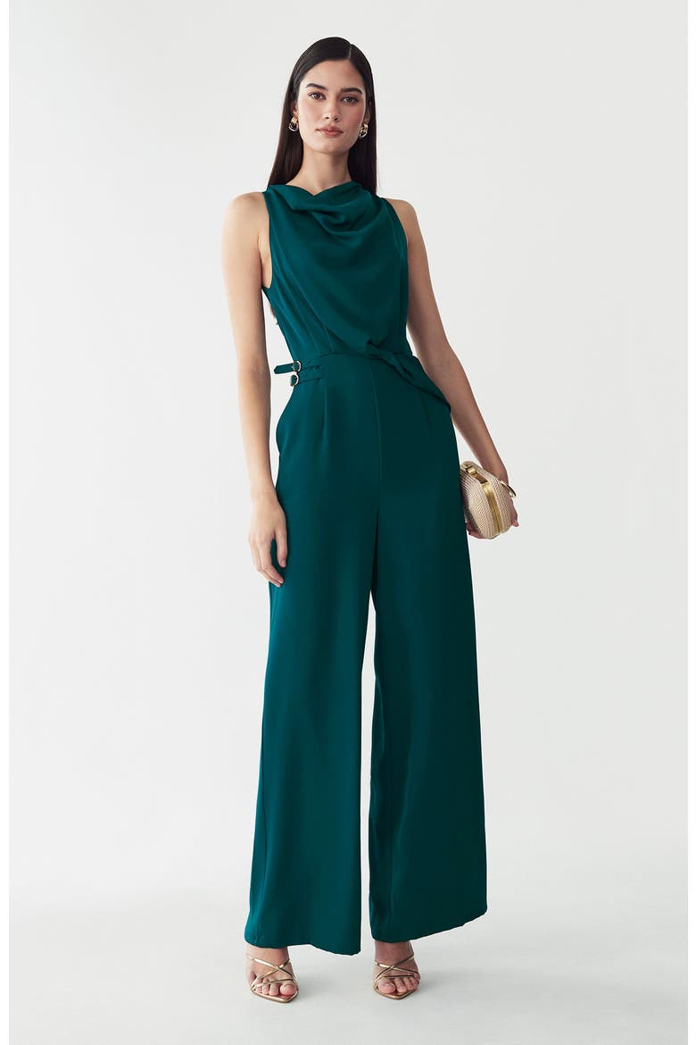 Dalia Jumpsuit, Main, color, TEAL
